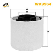 WA9964 Vzduchový filter WIX FILTERS