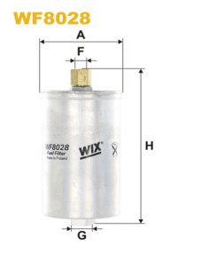 WF8028 Palivový filter WIX FILTERS