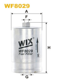WF8029 Palivový filter WIX FILTERS