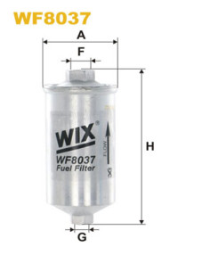 WF8037 Palivový filter WIX FILTERS