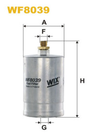 WF8039 Palivový filter WIX FILTERS