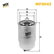 WF8042 Palivový filter WIX FILTERS