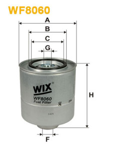WF8060 Palivový filter WIX FILTERS