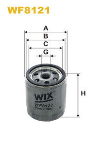 WF8121 Palivový filter WIX FILTERS