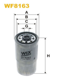 WF8163 Palivový filter WIX FILTERS