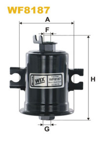 WF8187 Palivový filter WIX FILTERS