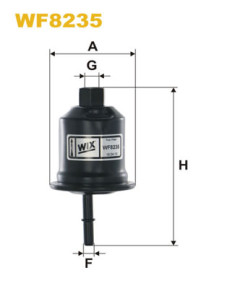 WF8235 Palivový filter WIX FILTERS