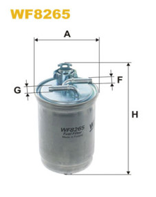 WF8265 Palivový filter WIX FILTERS
