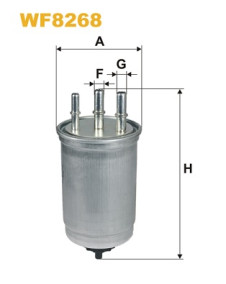 WF8268 Palivový filter WIX FILTERS