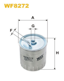 WF8272 Palivový filter WIX FILTERS