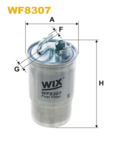 WF8307 Palivový filter WIX FILTERS
