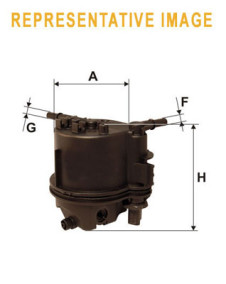 WF8322 Palivový filter WIX FILTERS