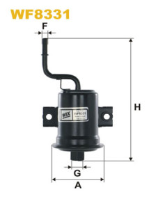 WF8331 Palivový filter WIX FILTERS