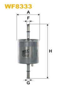 WF8333 Palivový filter WIX FILTERS