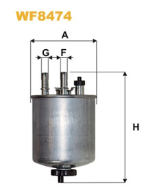 WF8474 Palivový filter WIX FILTERS