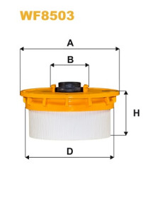 WF8503 Palivový filter WIX FILTERS