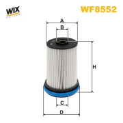 WF8552 Palivový filter WIX FILTERS