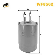 WF8562 Palivový filter WIX FILTERS