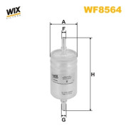 WF8564 Palivový filter WIX FILTERS