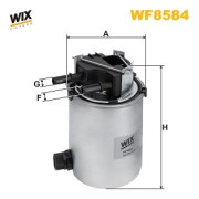 WF8584 Palivový filter WIX FILTERS