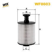 WF8603 Palivový filter WIX FILTERS