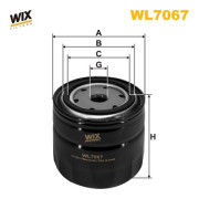 WL7067 Filter pracovnej hydrauliky WIX FILTERS