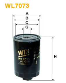 WL7073 Olejový filter WIX FILTERS