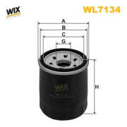 WL7134 Olejový filter WIX FILTERS