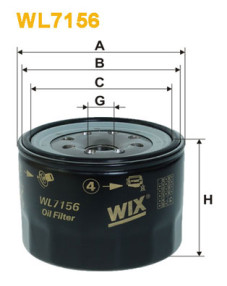 WL7156 Olejový filter WIX FILTERS