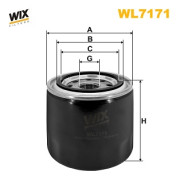 WL7171 Olejový filter WIX FILTERS