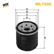 WL7200 Olejový filter WIX FILTERS