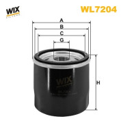 WL7204 Olejový filter WIX FILTERS