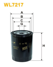 WL7217 Olejový filter WIX FILTERS