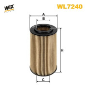 WL7240 Olejový filter WIX FILTERS