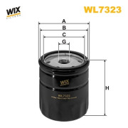 WL7323 Olejový filter WIX FILTERS