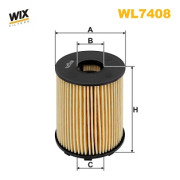 WL7408 Olejový filter WIX FILTERS
