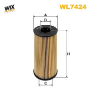WL7424 Olejový filter WIX FILTERS