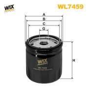 WL7459 Olejový filter WIX FILTERS