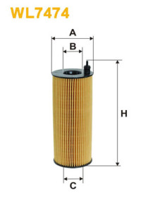 WL7474 Olejový filter WIX FILTERS