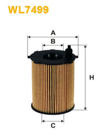 WL7499 Olejový filter WIX FILTERS