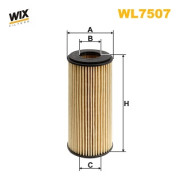 WL7507 Olejový filter WIX FILTERS