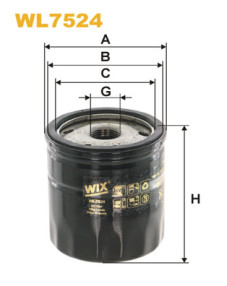 WL7524 Olejový filter WIX FILTERS