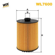 WL7600 Olejový filter WIX FILTERS