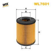 WL7601 Olejový filter WIX FILTERS