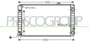 AD060R006 Chladič motora PrascoSelection PRASCO