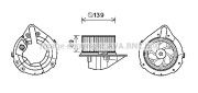 AI8372 Elektromotor vnútorného ventilátora PRASCO