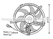 BW7534 Ventilátor chladenia motora PRASCO