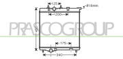 CI325R003 Chladič motora PrascoSelection PRASCO