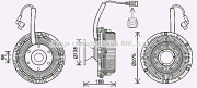 DFC074 Spojka ventilátora chladenia PRASCO