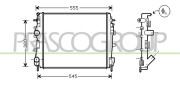 DS917R011 Chladič motora PrascoSelection PRASCO